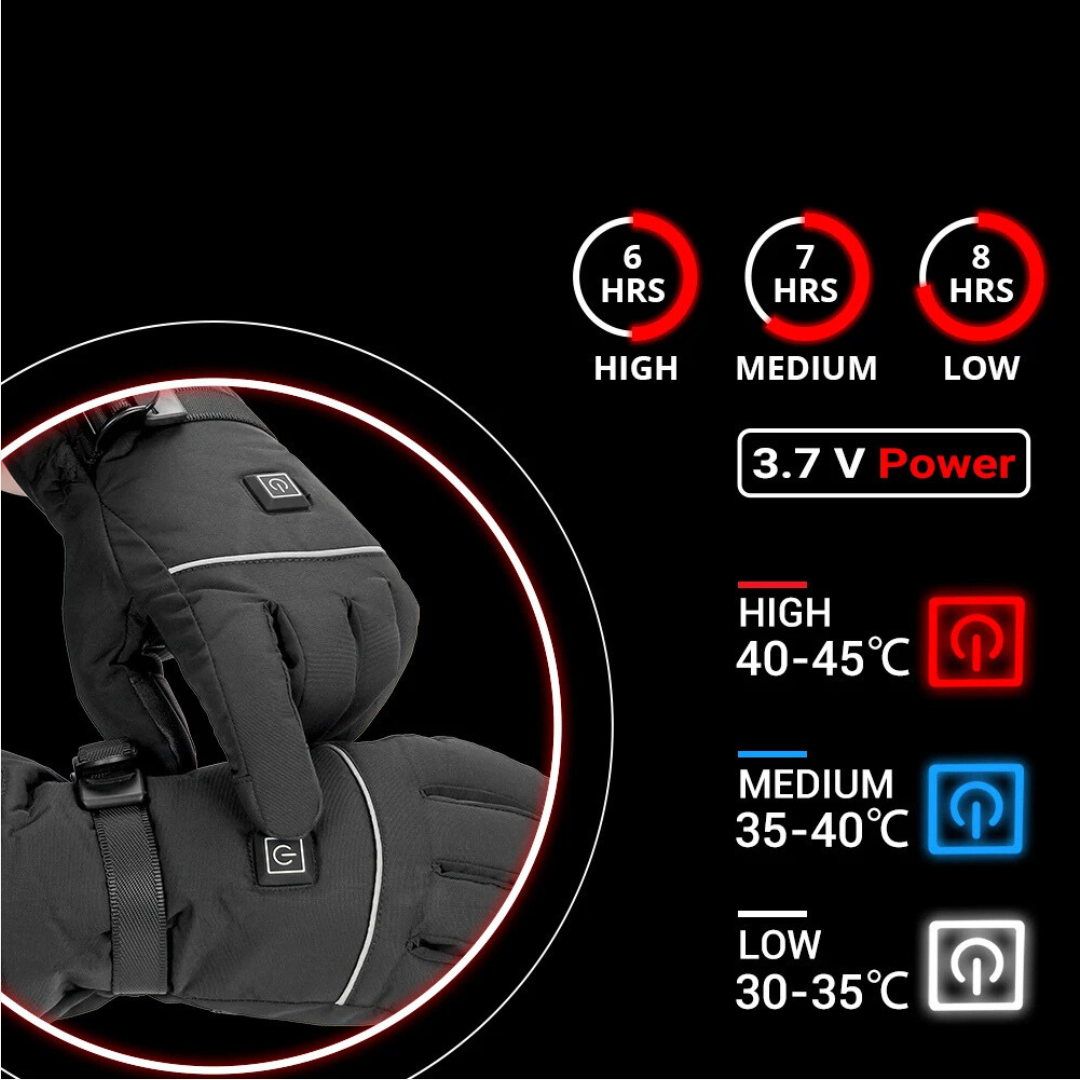 ThermoPro™ - Gants chauffants rechargeables