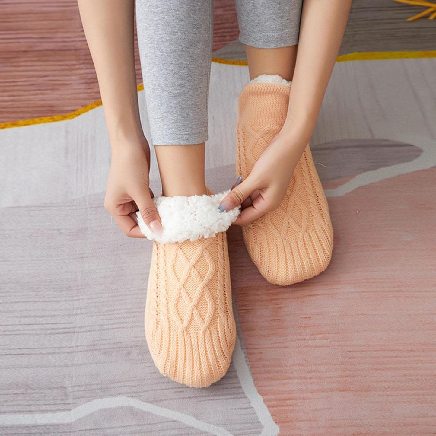 SweetSox™ - Chaussettes thermiques antidérapantes
