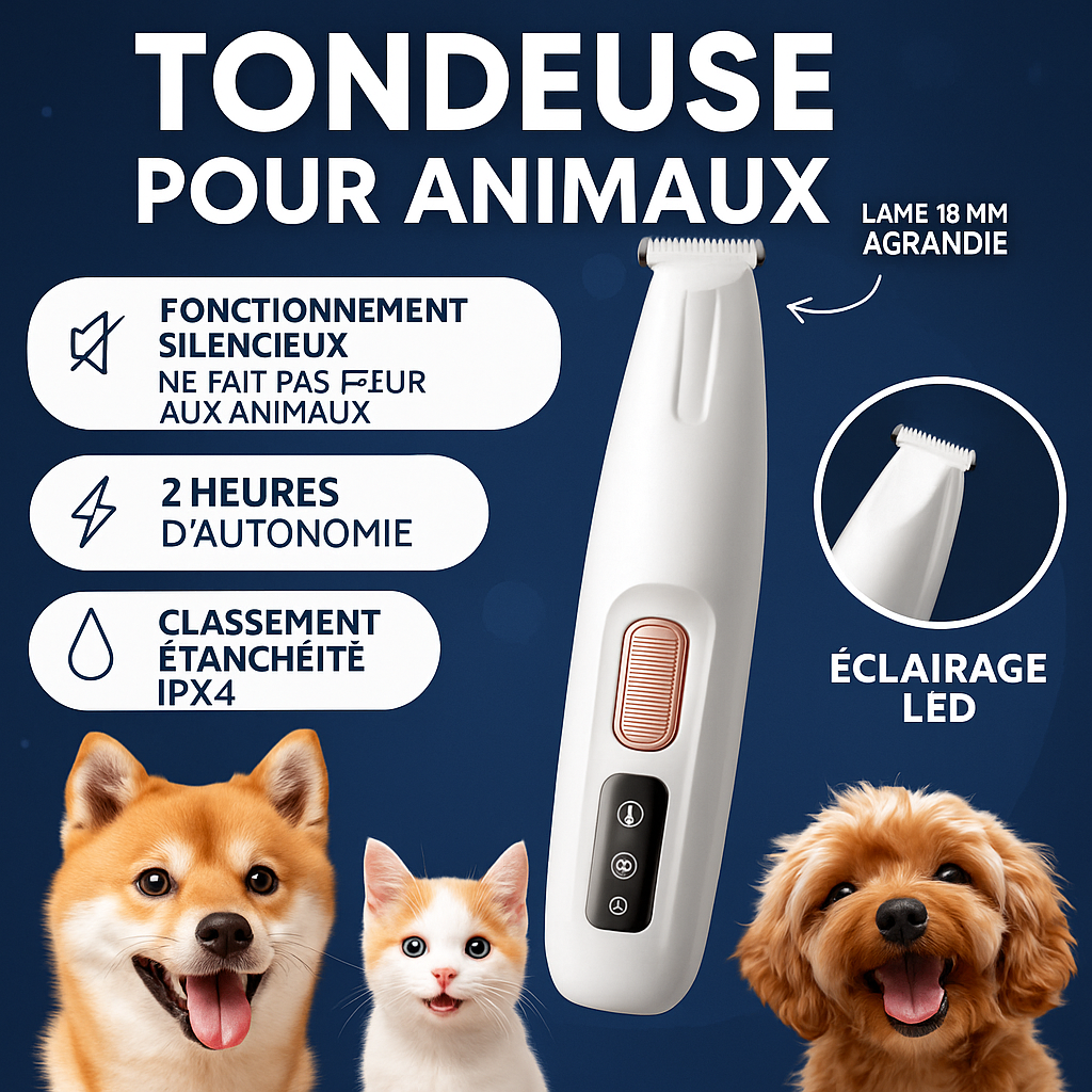 Bleemy™ - Tondeuse de toilettage