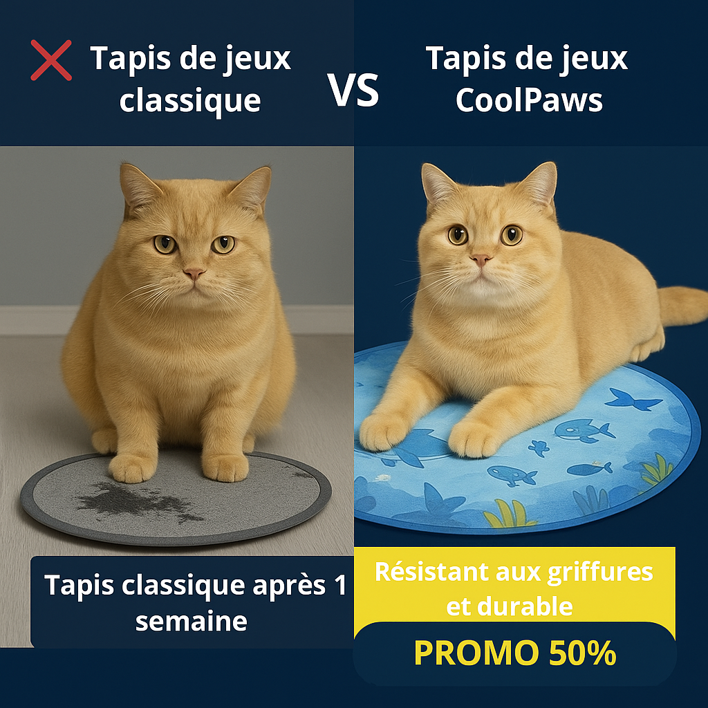 CoolPaws™ - Tapis Rafraîchissant pour animaux