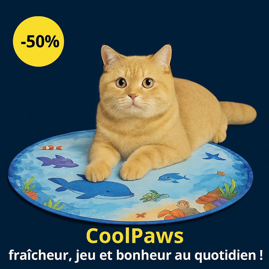 CoolPaws™ - Tapis Rafraîchissant pour animaux