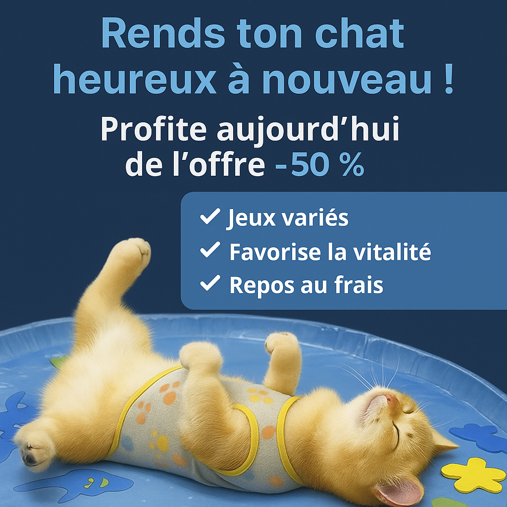 CoolPaws™ - Tapis Rafraîchissant pour animaux