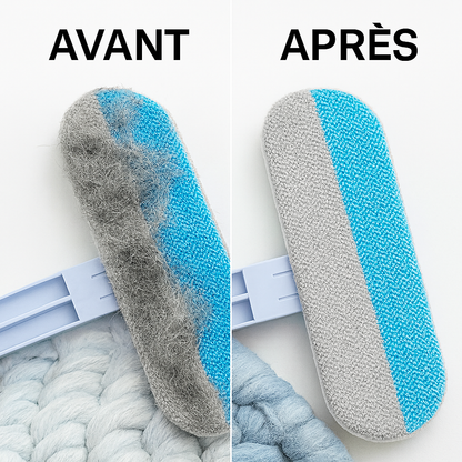 Yopoll™ – Brosse anti-poils multifonctionnelle