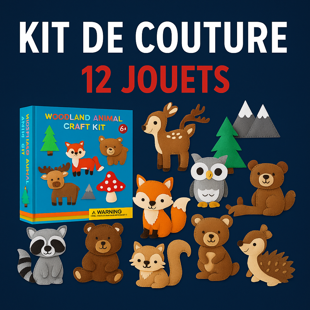 PetitDesigner™ - Kit de couture pour débutants