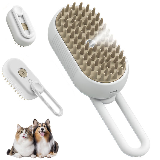 PuffEase™ - Brosse de toilettage vapeur