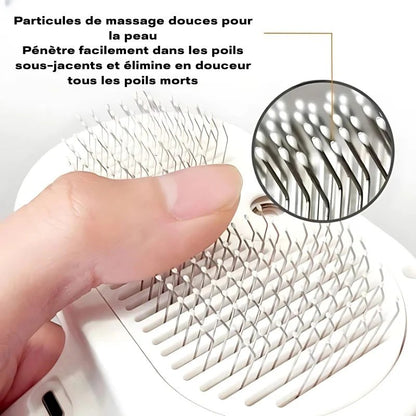 PuffEase™ - Brosse de toilettage vapeur